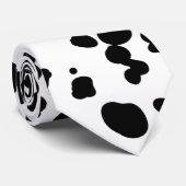 Cravate Impression dalmatien (Roulé)