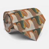 Cravate Impression d'art Abstrait rétroactif (Roulé)
