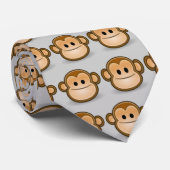 Cravate Impression de singe (Roulé)