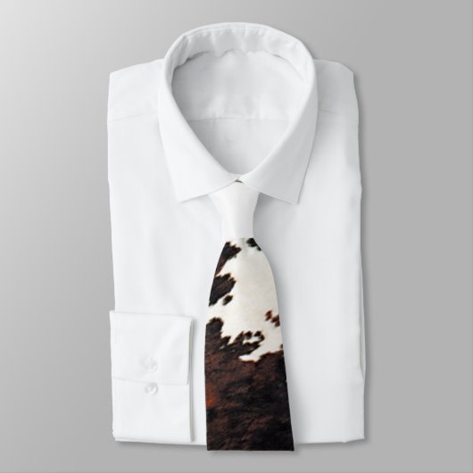 Cravate impression de vache (Attaché)