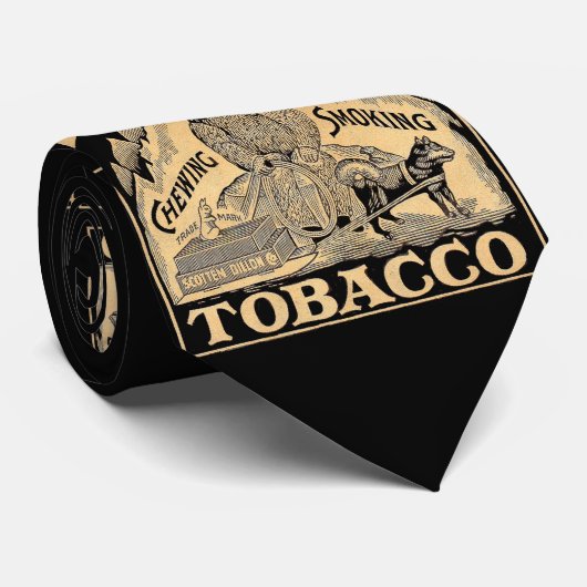 Cravate Impression Eskimo Tobacco (Roulé)