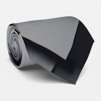 Cravate Impression gris de luxe unique en 3D