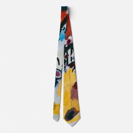 Cravate Impression III (Concert) par Wassily Kandinsky (Dos)
