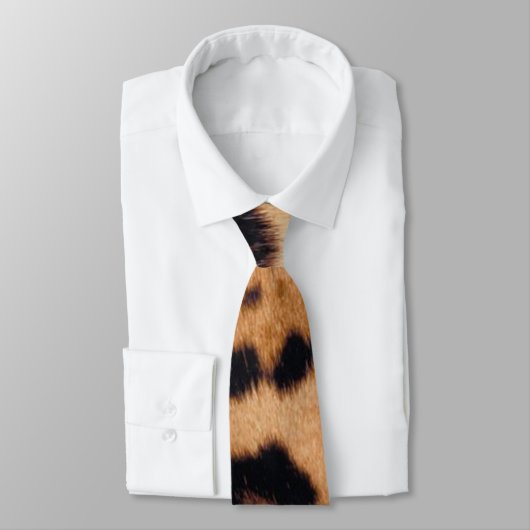 Cravate Impression Jaguar (Attaché)