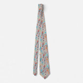 Cravate Impression musicale - Gris moyen, Multi (Dos)