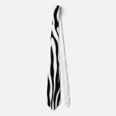 Cravate Impression Zebra (Devant)