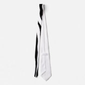 Cravate Impression Zebra (Dos)