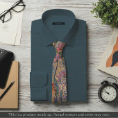 Cravate Impressionist Meadow Floral Necktie