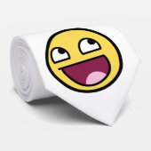 Cravate impressionnante de visage (Roulé)