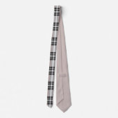 Cravate Imprimé tartan (Dos)