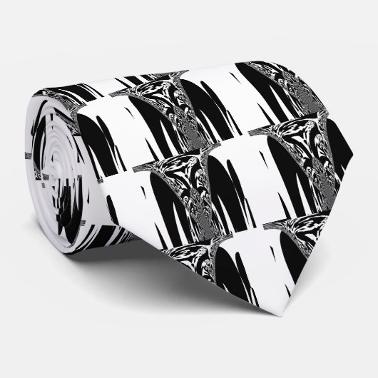 Cravate Imprimer l'art Abstrait d'Afrique Extraordinaire (Roulé)