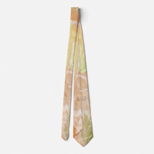 Cravate Imprimer Pastel Citrus (Dos)