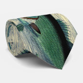 Cravate Imprimer Poisson Saumon antique (Roulé)