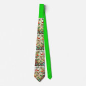 Cravate Imprimerie de colibris 1904 (Devant)