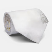 Cravate imprinted leaves (Roulé)