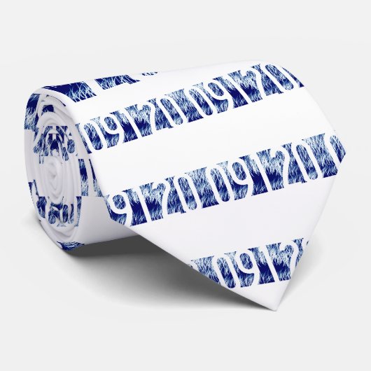 Cravate Inauguration d'Obama (Roulé)