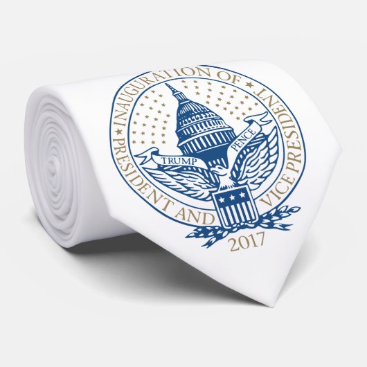 Cravate Inauguration présidentielle 2017 Donald Trump Penc (Roulé)