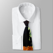 Cravate Incendie violent III (Attaché)