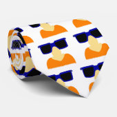 Cravate Incognito Mustache & Lunettes (Roulé)