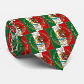 Cravate Indépendance/révolution mexicaine 2010 (Roulé)