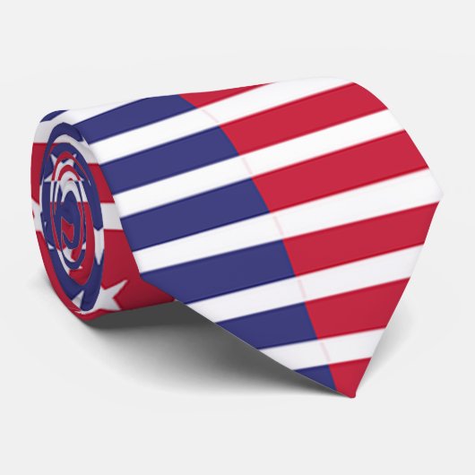 Cravate Indicateur Abstrait (Roulé)