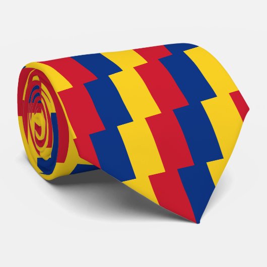 Cravate Indicateur Roumanie (Roulé)