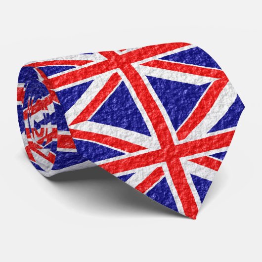 Cravate Indicateur Union Jack (Roulé)