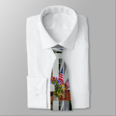 Cravate Indicateurs + Fleurs (Attaché)