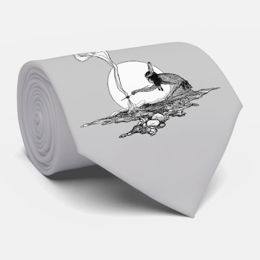 Cravate Indien dans sa solitude par NC Wyeth Western Vinta (Roulé)