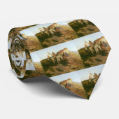 Cravate Indiens vintages, Prowlers of the Prairie, Seltzer (Roulé)