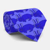 Cravate Indigo Bunny (Roulé)