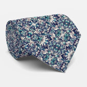 Cravate Indigo foncé, Bleu marine, Sarcelle, Améthyste... (Roulé)
