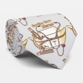 Cravate Infirmière cool Cardiac (Roulé)