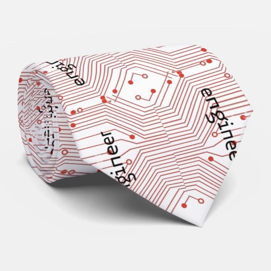 Cravate Ingénieur informatique (Roulé)