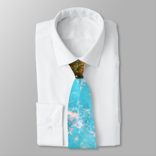 Cravate Initiales personnalisées / monogramme Nebula de cr (Attaché)