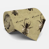 Cravate Insecte de la faune de l'abeille Queen (Roulé)