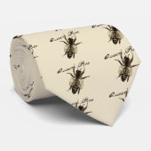 Cravate Insecte de la faune de l'abeille Queen (Roulé)