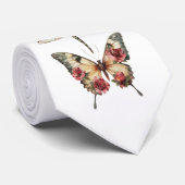 Cravate Insecte floral (Roulé)