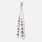 Cravate Insecte florale (Dos)