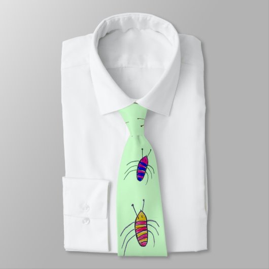 Cravate Insectes de boogie (Attaché)