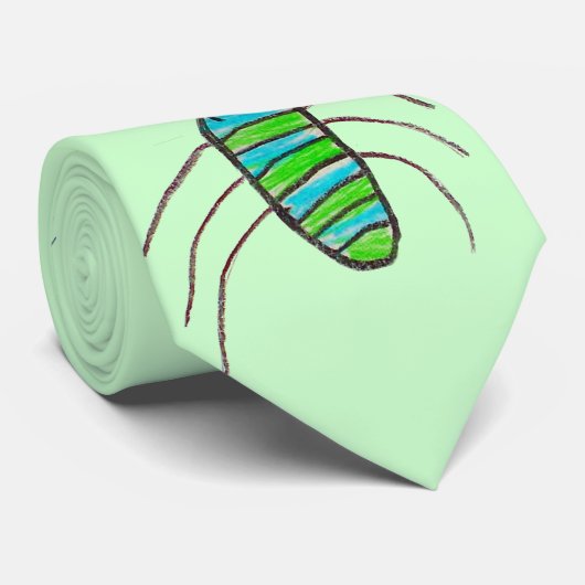 Cravate Insectes de boogie (Roulé)