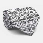 Cravate Insectes et bogues (Roulé)