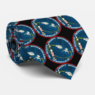 Cravate Insigne Apollo 9 Space Mission 1969