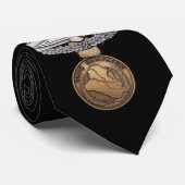 Cravate Insigne d'action de combat d'OIF (Roulé)