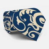 Cravate Inspiration des motifs persans (Roulé)