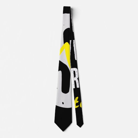 Cravate Inspirational Neck Tie Bold Modern Design (Devant)