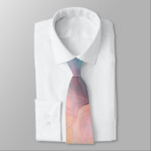 Cravate inspiré d'Aurora Borealis (Attaché)