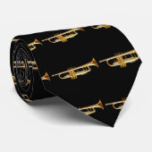 Cravate Instrument de musique de vent de klaxon en laiton (Roulé)