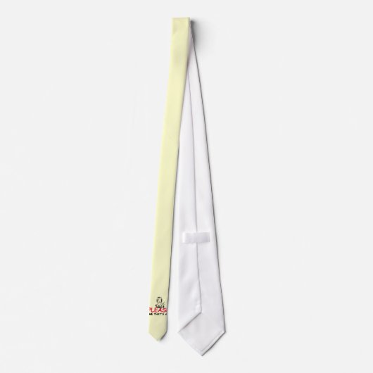 Cravate Insulte drôle (Dos)