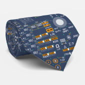 Cravate Interface utilisateur futuriste (Roulé)